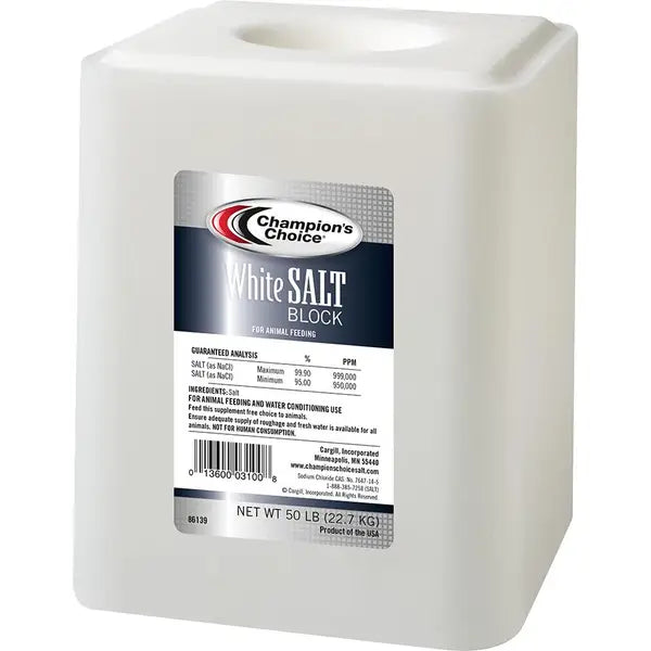 White Salt Block 50lbs