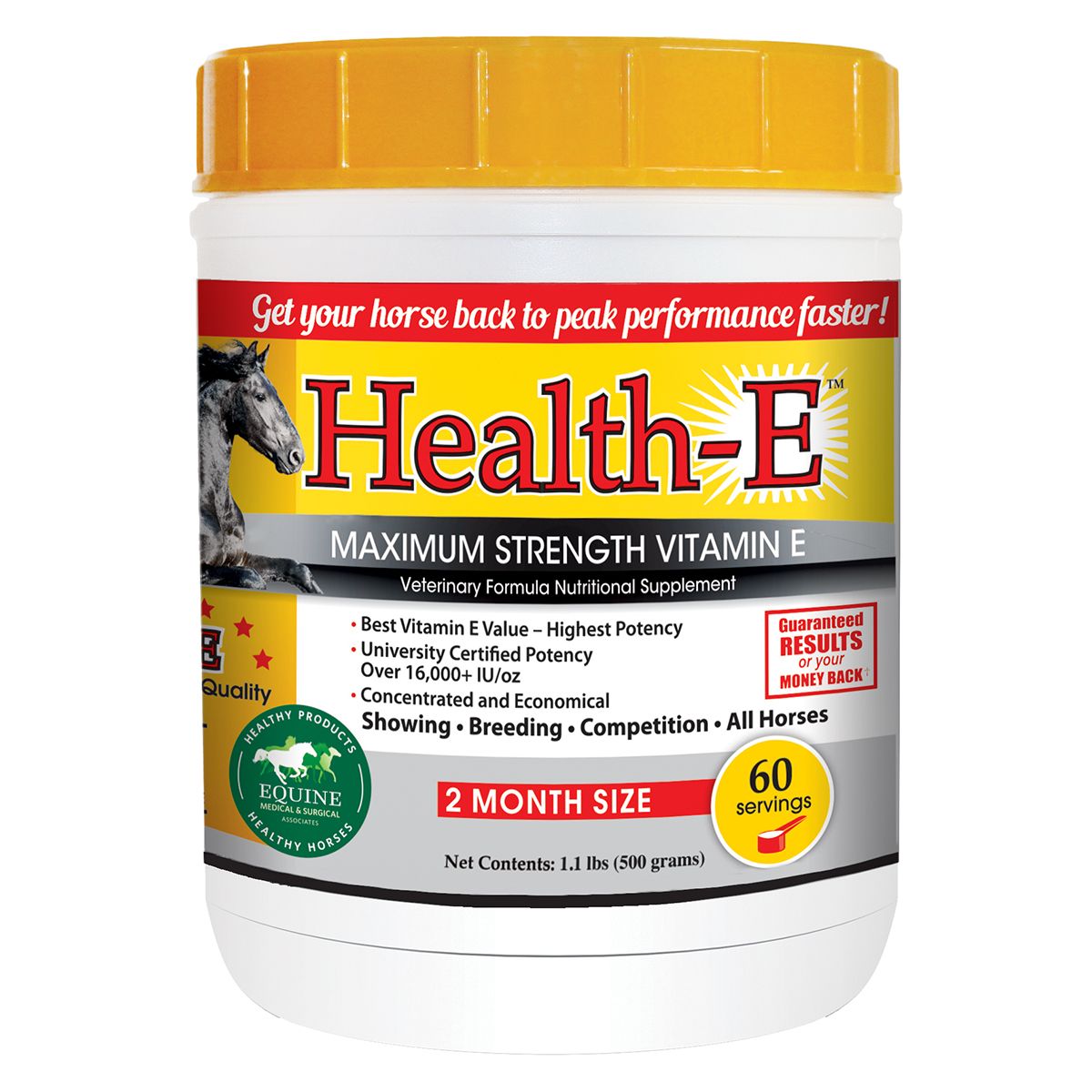 Health-E Maximum Strength Vitamin E Horse Supplement