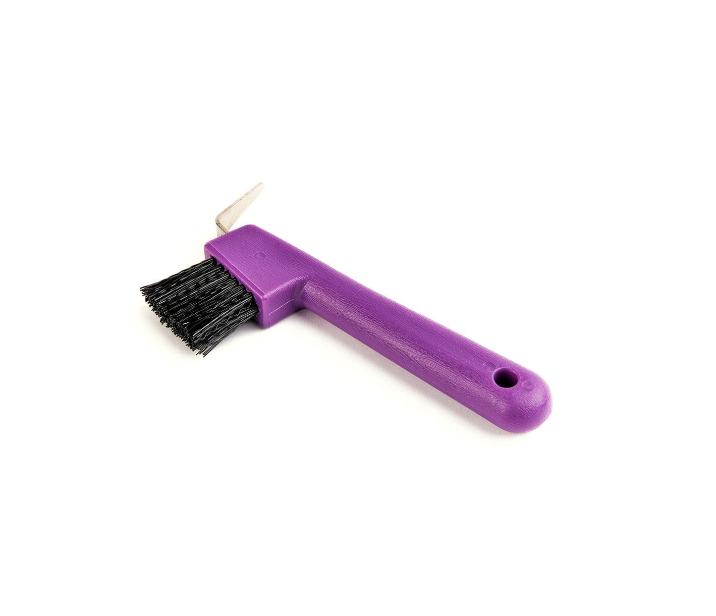 1094 EZI-Groom Hoof Pick with Brush- purple