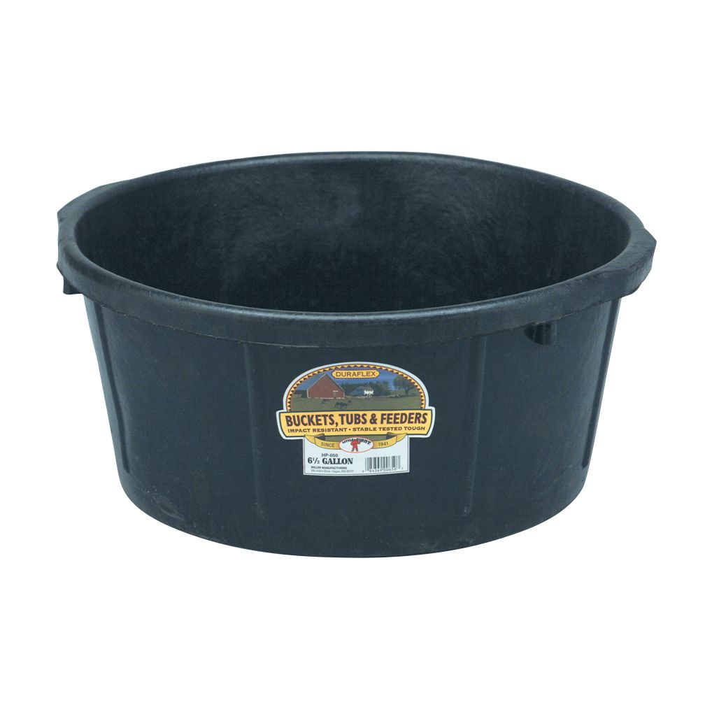 Rubber All-Purpose Tub 6.5 Gallon