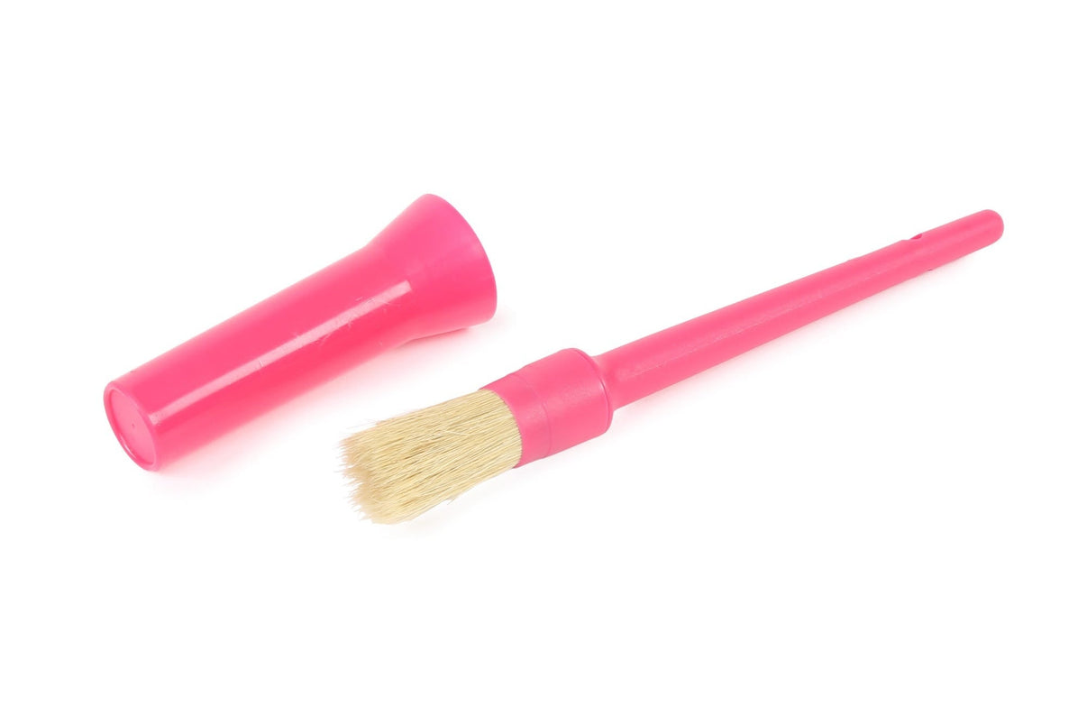 1142A EZI-GROOM Plastic Hoof Oil Brush Pink