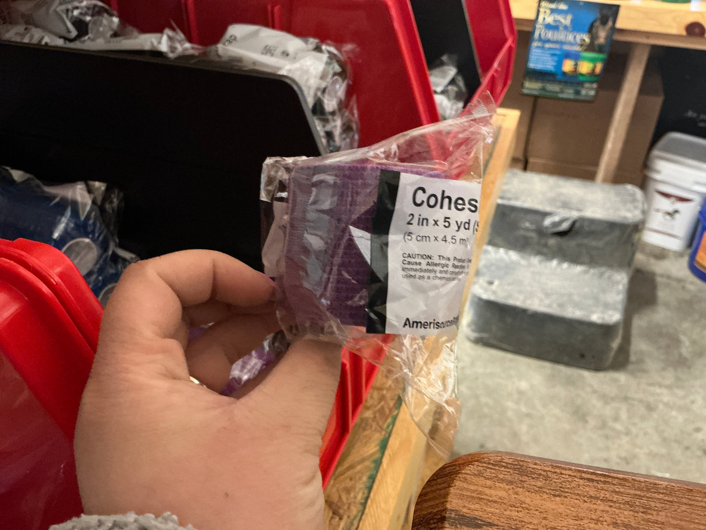 Cohesiant Wrap- Purple 2in X 5YD