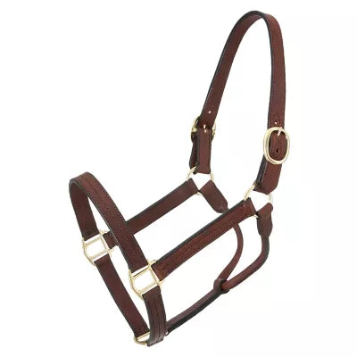 Tough 1 Leather Track Halter