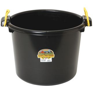 Muck Tub 70qt- Black