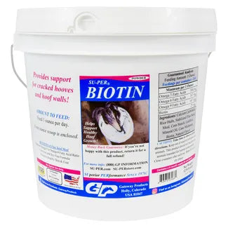 SU-PER Biotin Powder Horse Supplement 12.5lbs
