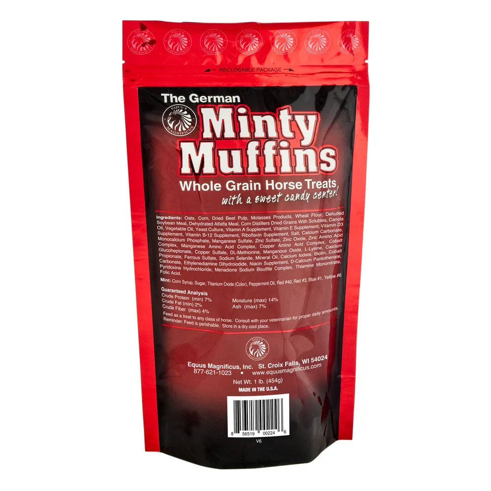 The German Minty Muffin Horse Treats 1lbs