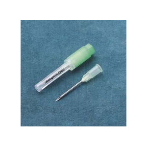 Monoject Needle Polypropylene Hub Vet Pack 18 ga x 1" - 100 ct