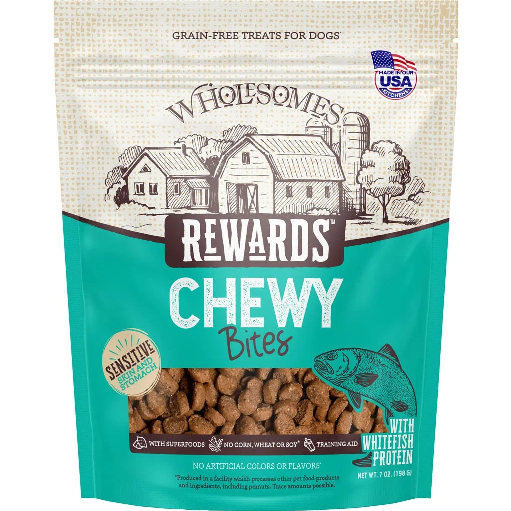 Wholesome Rewards Chewy Bites - Whitefish
