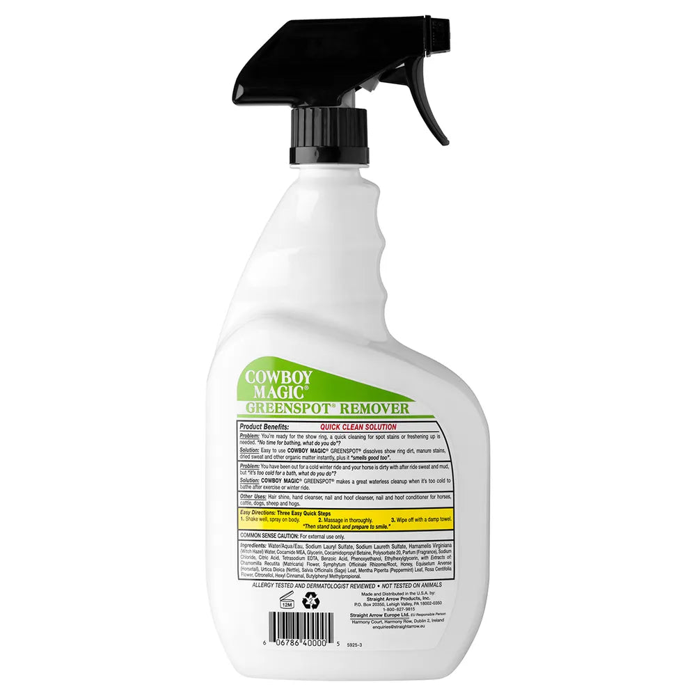 Cowboy Magic GreenSpot Remover Waterless Shampoo