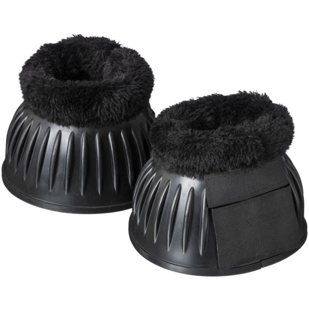 Tough1 Black Fleece Top Bell Boots