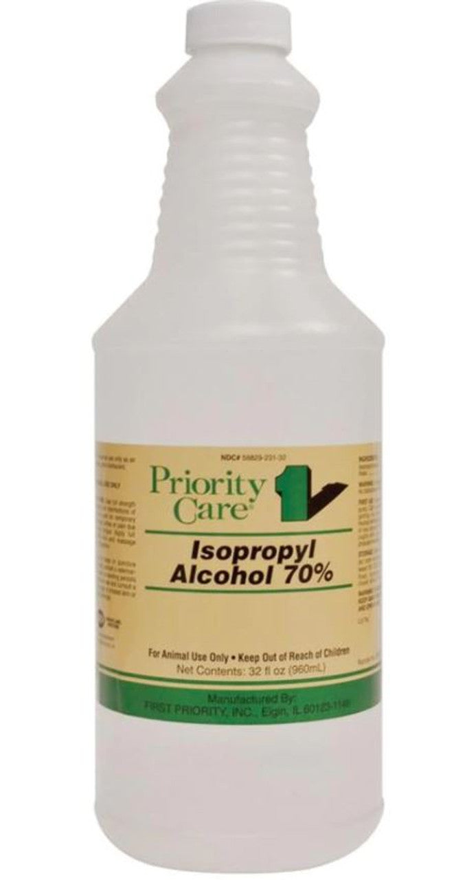 Priority Care Isopropyl Alcohol 70% 32 oz