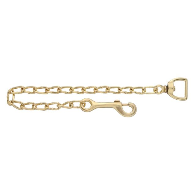 Brass-Plated 30" Lead Chain