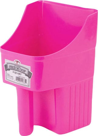 Little Giant Feed Scoop 3 qt - Pink