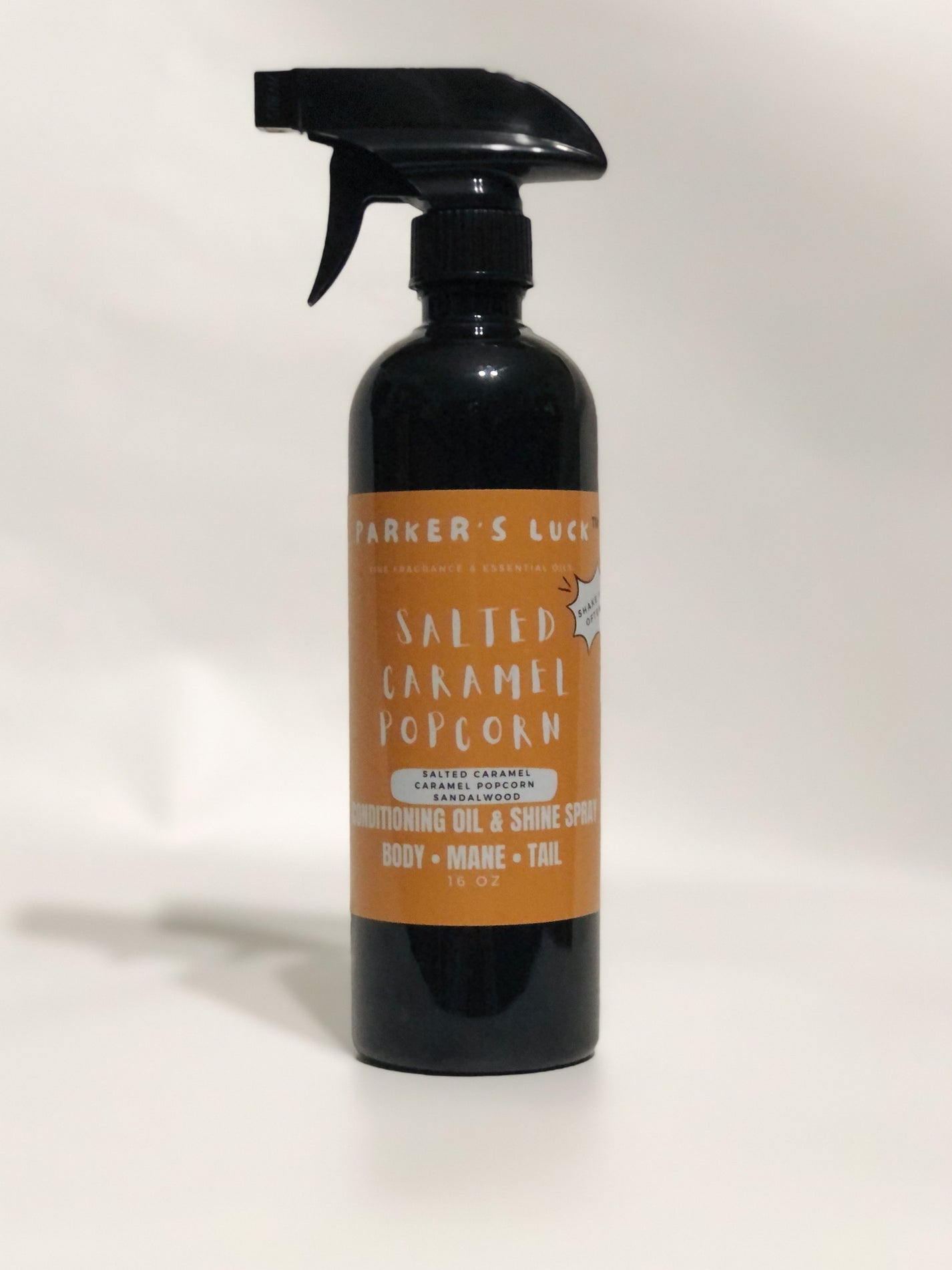 Parkers Luck Salted Caramel Popcorn Shine Spray 16oz