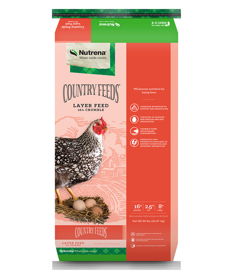 Country Feeds 16% Layer Crumble
