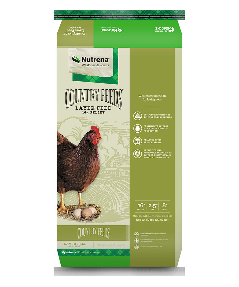 Country Feeds 16% layer Pellet