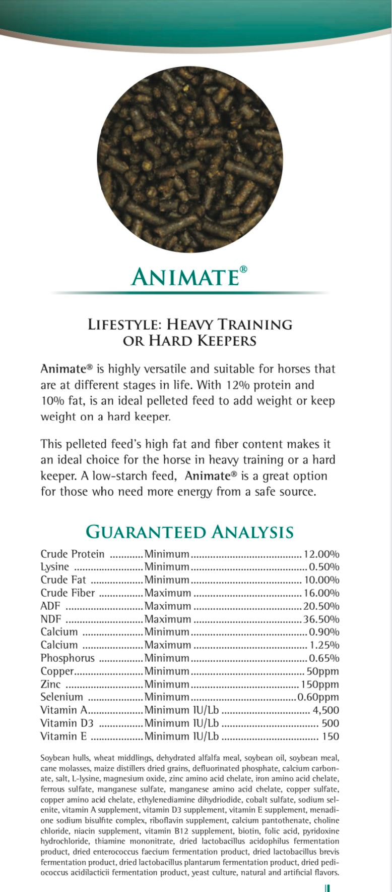 Excel Equine Radiate® /Animate 50lbs