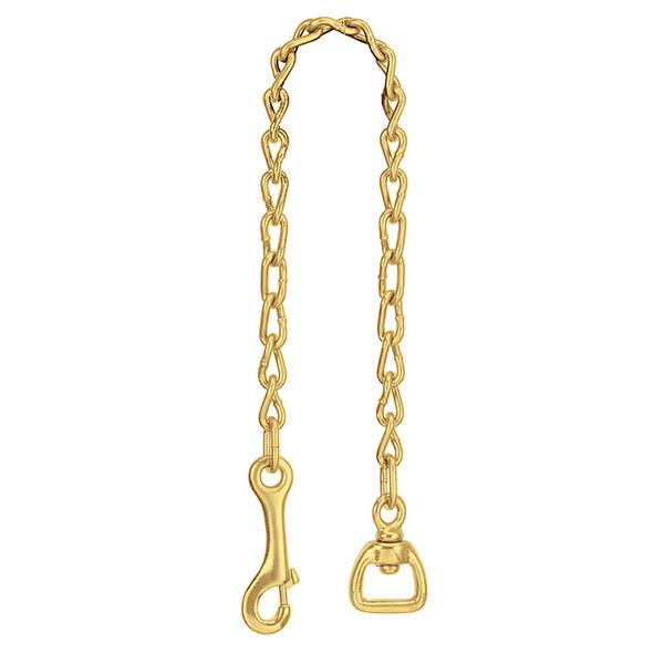 Lead Chain, 24", Brass Plated