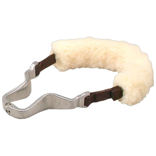 TOUGH1 NYLON CRIBBING COLLAR WITH FLEECE COVER
