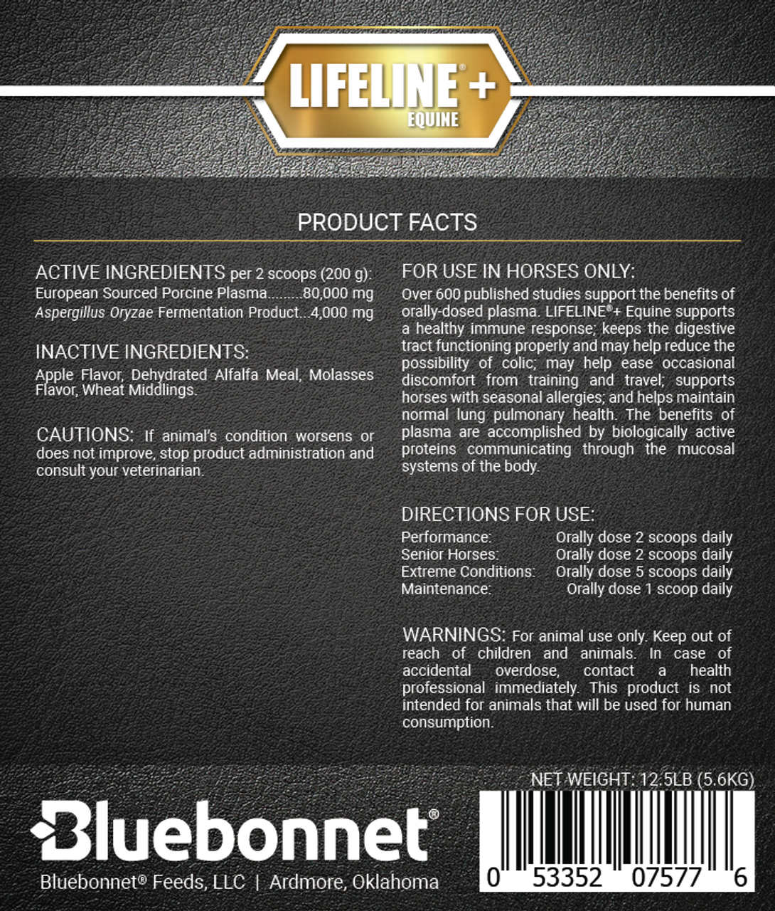Bluebonnet Lifeline + 12.5lbs