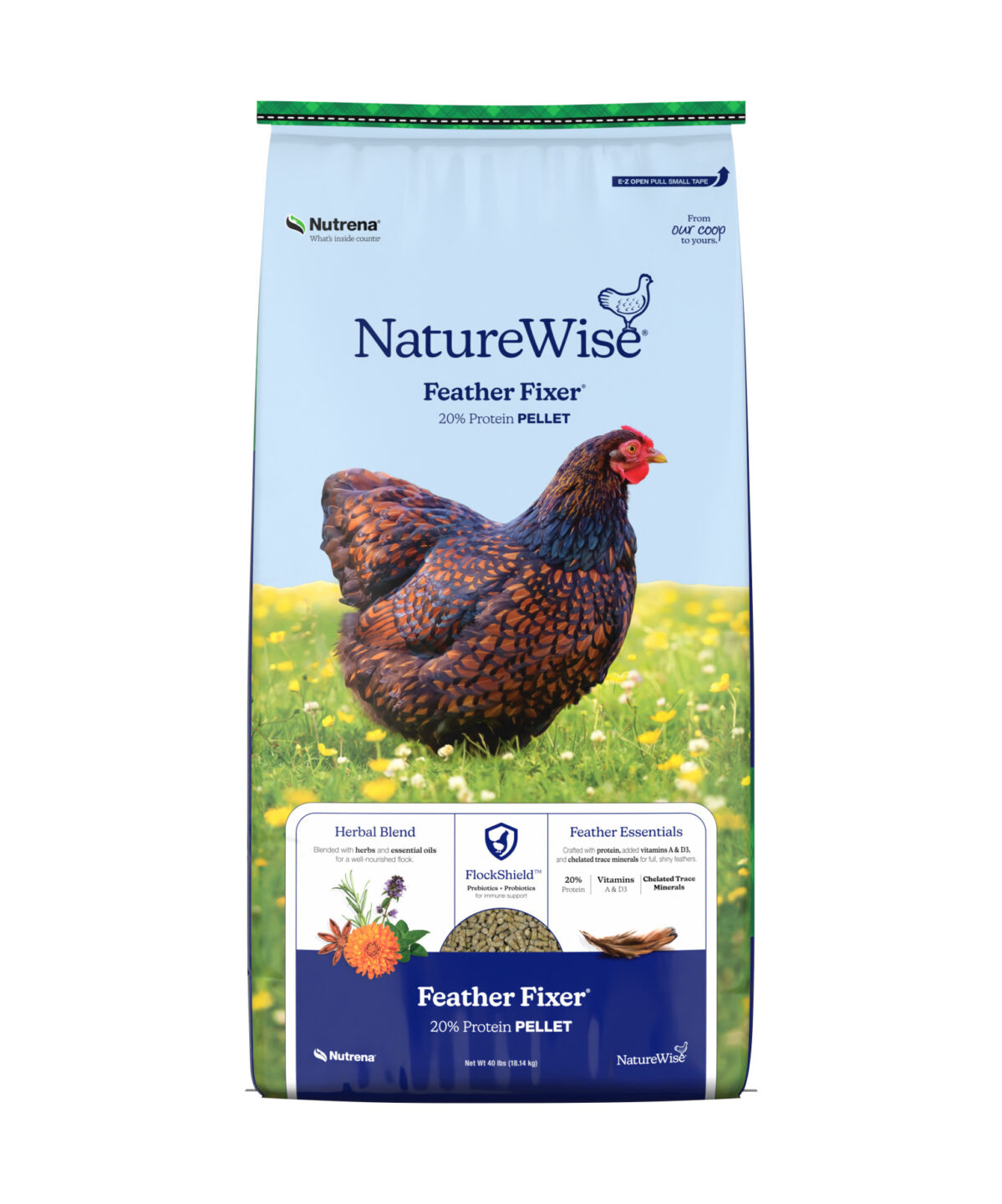 Nutrena® NatureWise® Feather Fixer 20% Pellet