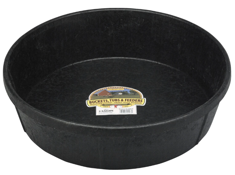 Little Giant Rubber Feed Pans