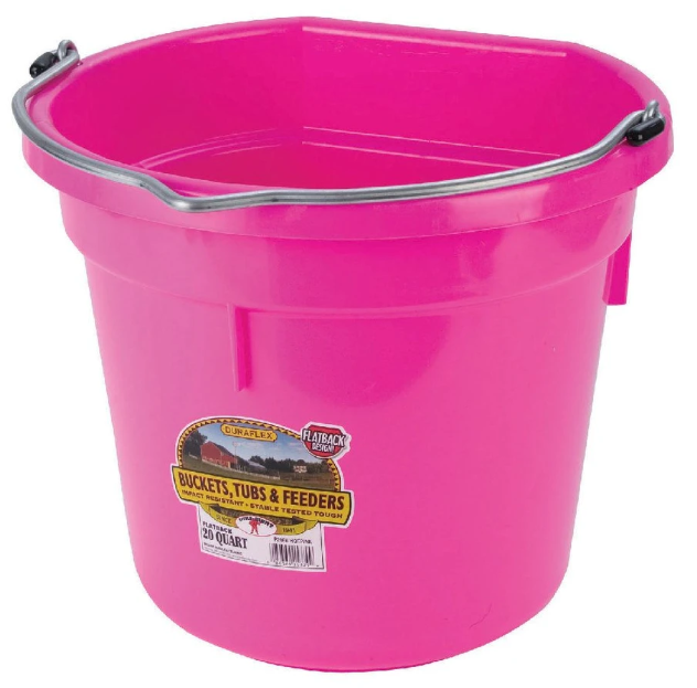 Little Giant 20 quart Flat Back Bucket