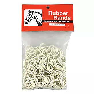 Braiding Bands 500ct White