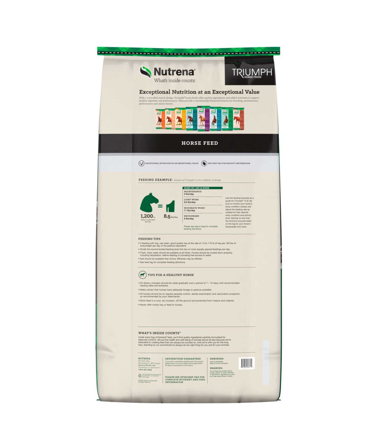 Nutrena Triumph 12/8