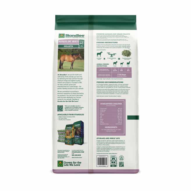 Standlee Alfalfa Oat Grass Pellets