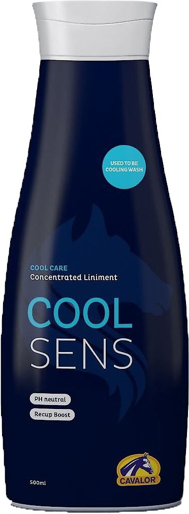Cavalor Coolsens Horse Liniment Wash, 500-mL bottle