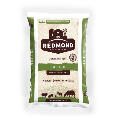 REDMOND 10 FINE MINERAL SALT 50lb