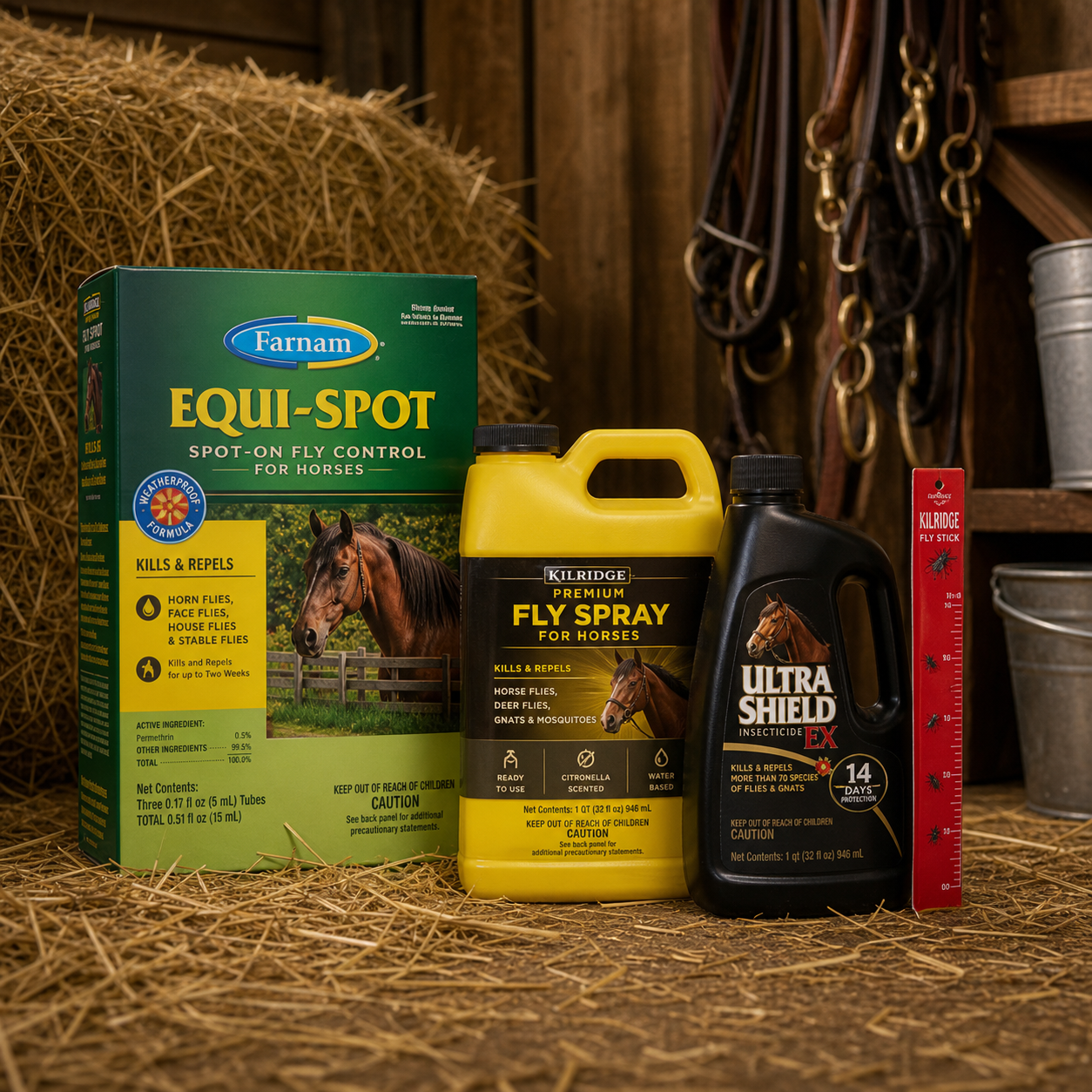 V2 - Fly Spray & Equipment