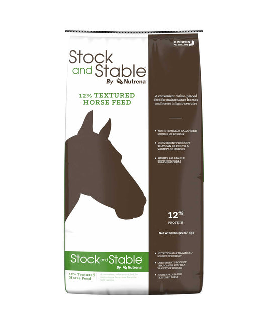 Stock and Stable 12% Textured Horse Feed