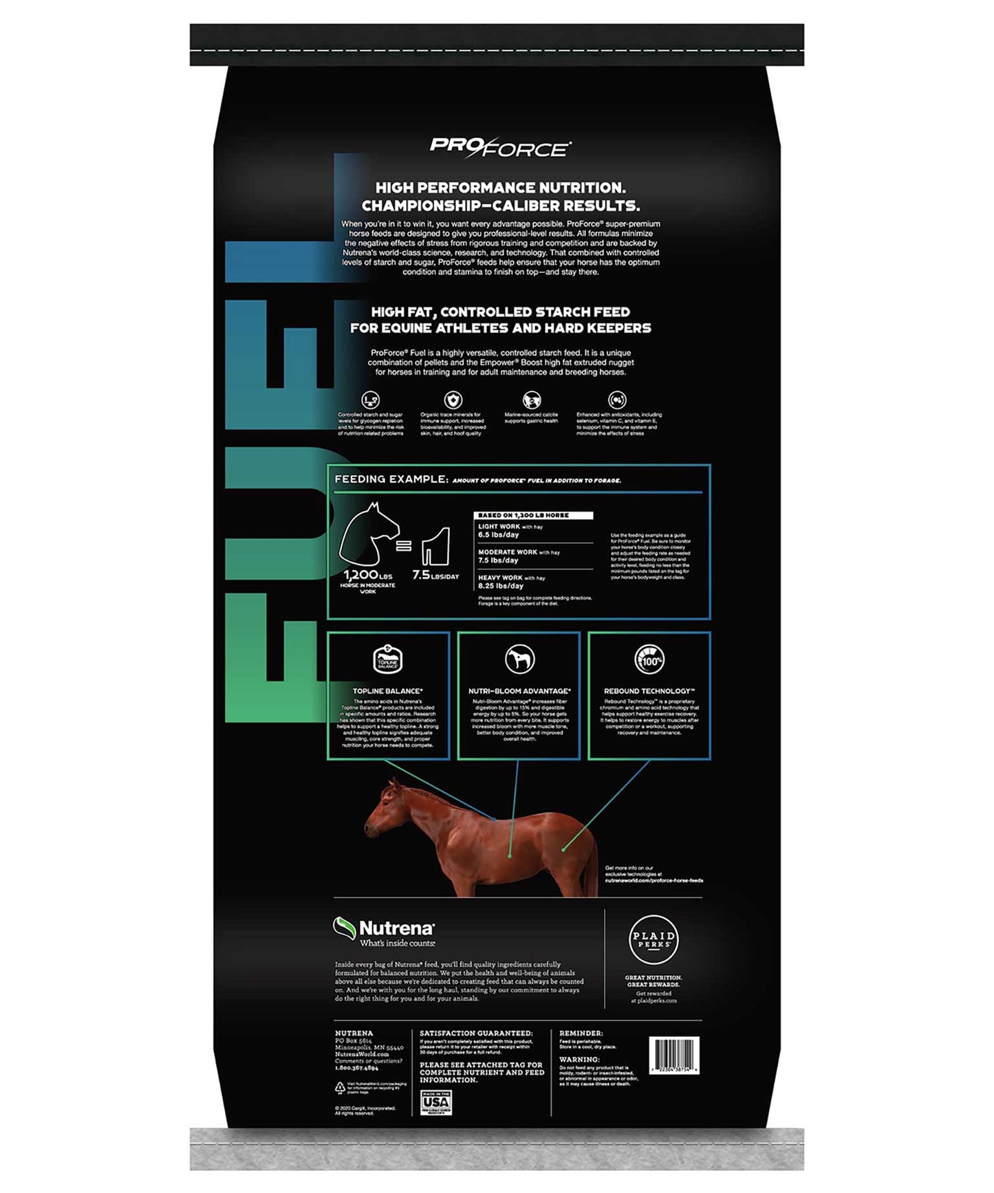 Nutrena ProForce Fuel 50lbs