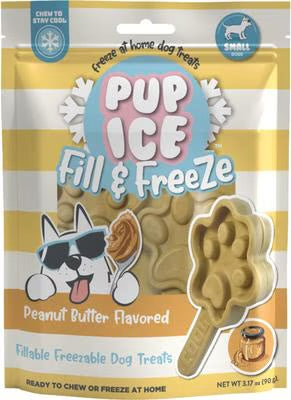 Pup Ice - Fill & Freeze Dog Treat - Peanut