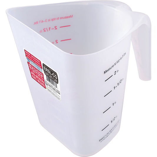 Tuff Stuff Ergonomic Wet or Dry Measuring Scoop - 2lb