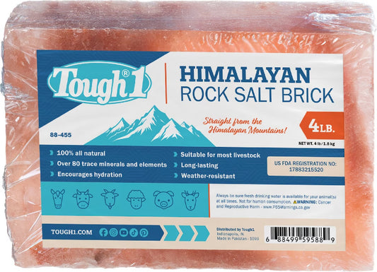 Tough1 Himalayan Salt Brick - 4lb