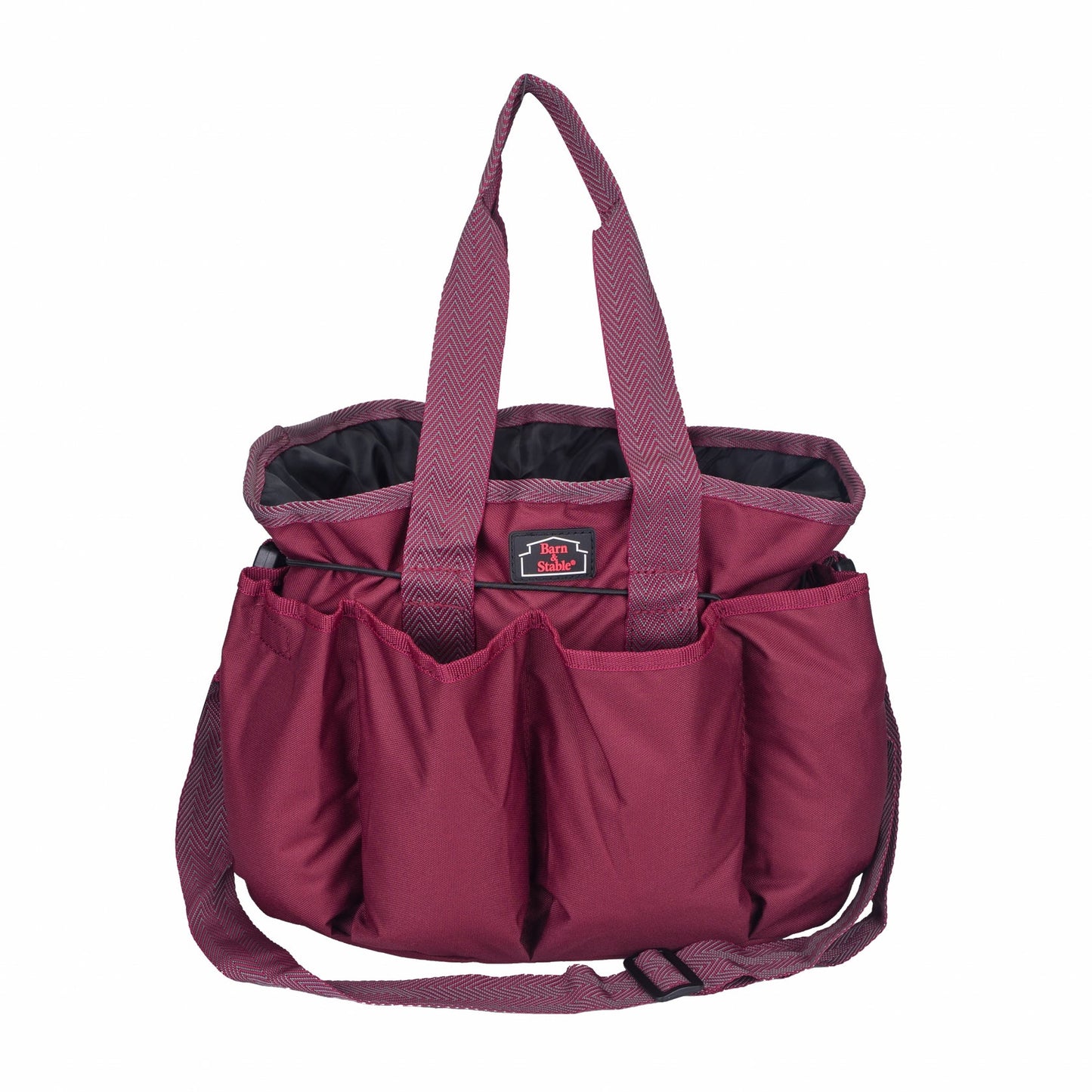 Barn & Stable Deluxe Grooming Tote - Burgundy