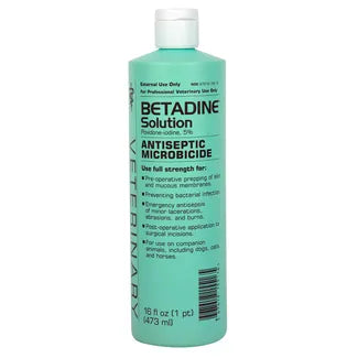 Betadine Solution 5% Povidone-Iodine Antiseptic Microbicide 16%