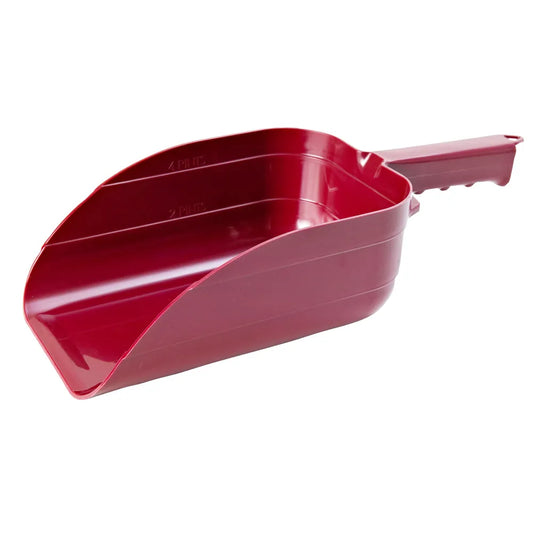 Little giant feed scoop 5 pint MAROON