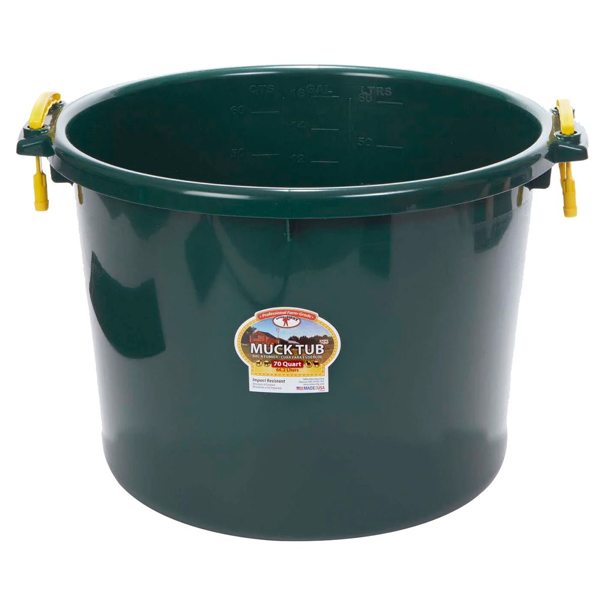 Muck Tub 70qt- Green