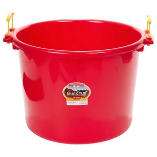 Muck Tub 70qt- Red