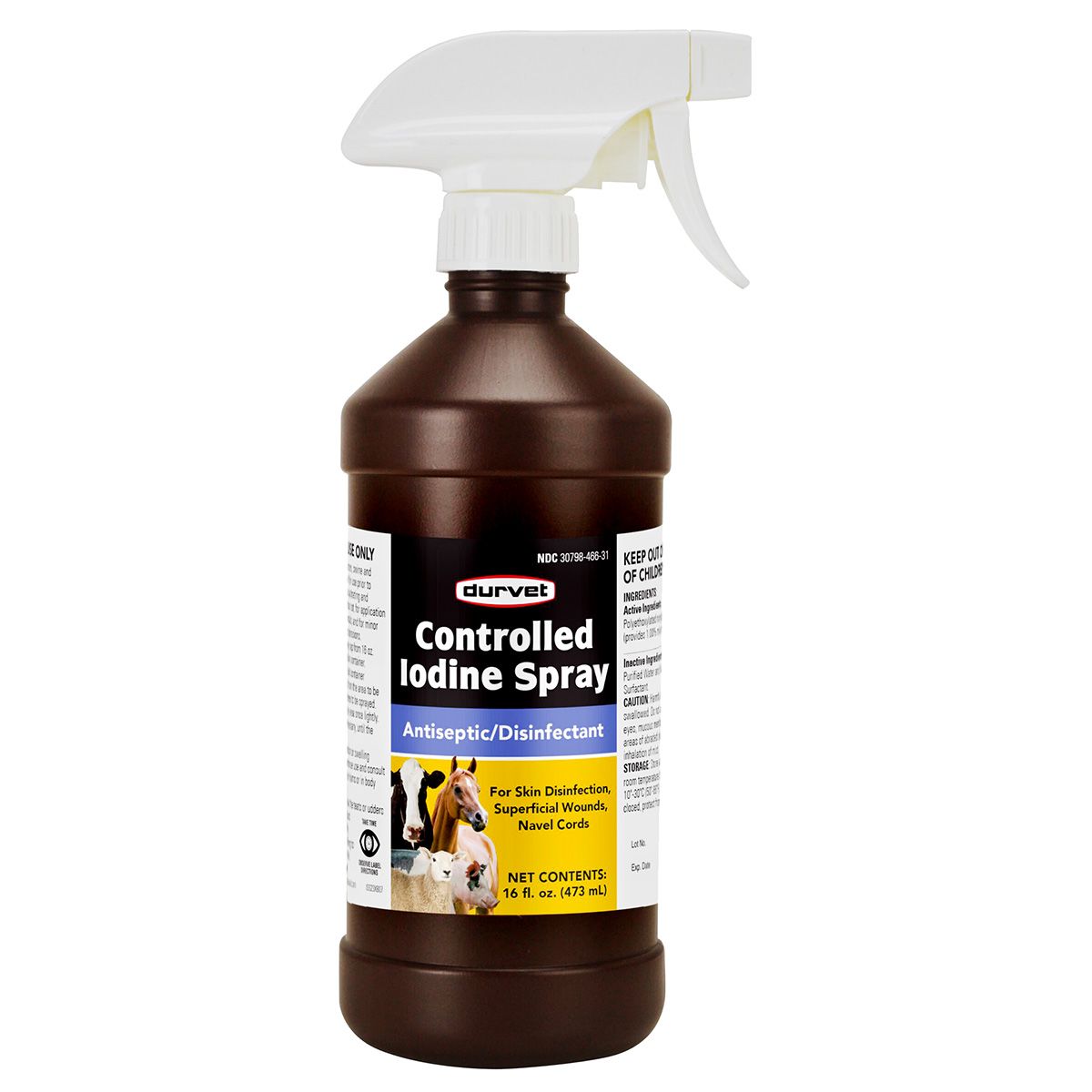 Controlled Iodine Spray