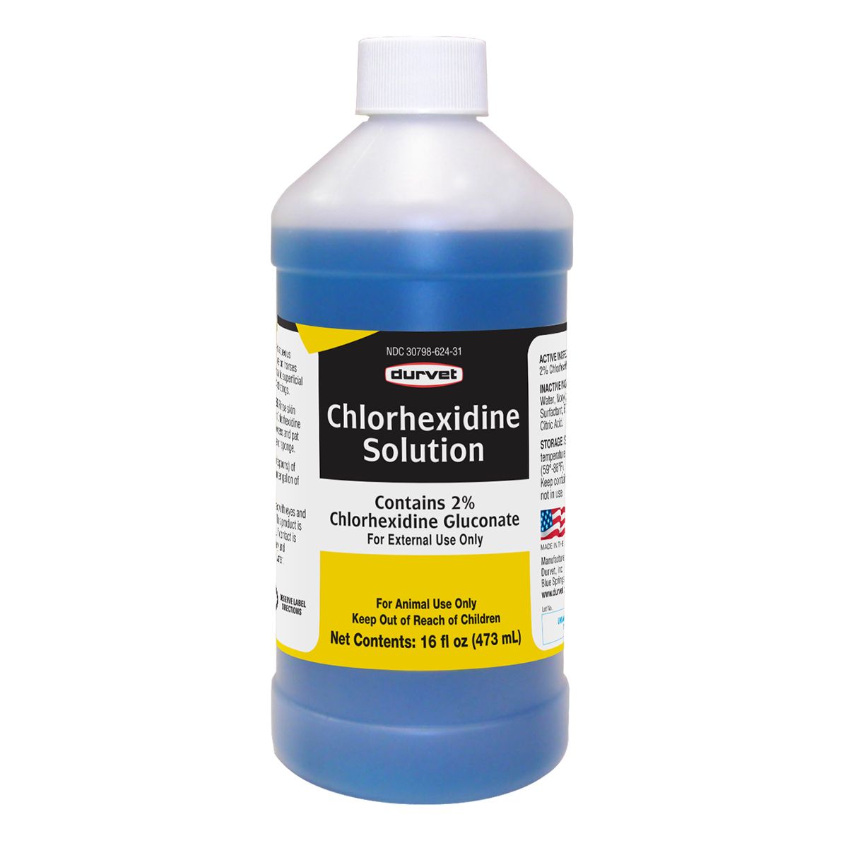 Durvet Chlorhexidine solution 16oz