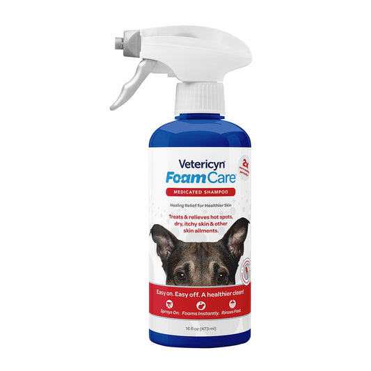 Vetericyn FoamCare Medicated Pet Shampoo