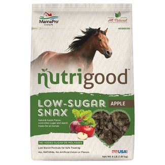 Manna Pro Nutrigood Low Sugar Snax Apple 4lbs