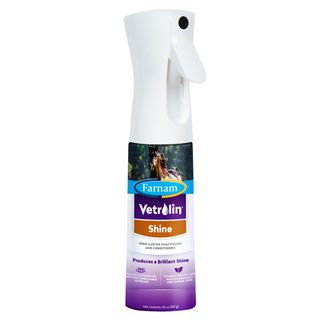 Vetrolin Shine Spray for Horses 20 oz continuous spray