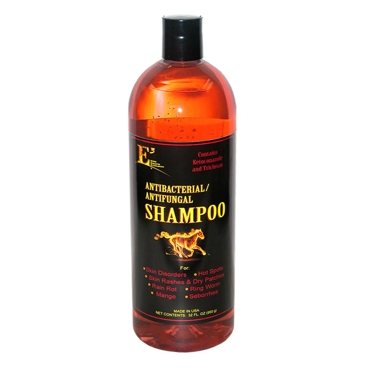 E3 Equine Antibacterial/Antifungal Shampoo 32oz