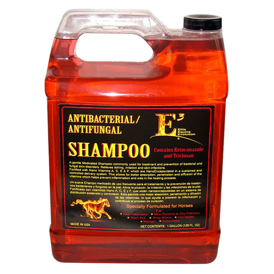 E3 Equine Antibacterial/Antifungal Shampoo Gallon